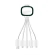Light Up 5 In 1 Usb Charging Cable | https://www.bestnamebadges.com