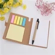Notebook With Sticky Notes | https://www.bestnamebadges.com