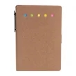 Notebook With Sticky Notes | https://www.bestnamebadges.com