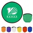 Polyester Foldable Flying Disc | https://www.bestnamebadges.com