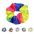Full Color Custom Tie Dye Scrunchie | https://www.bestnamebadges.com