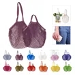 Reusable Cotton String Mesh Bag | https://www.bestnamebadges.com