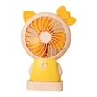 Small Rechargeable Folding Portable Fan | https://www.bestnamebadges.com