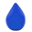 Water Drop PU Stress Relieving Ball | https://www.bestnamebadges.com