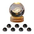 3D Galaxy Crystal Ball Night Light | https://www.bestnamebadges.com
