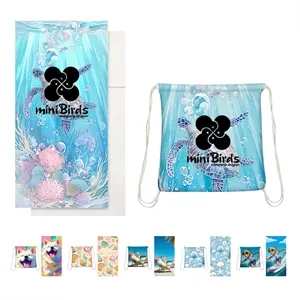 2 in 1 foldable beach towel with storage