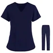 Scrubs Medical Uniform Top Pant Set | https://www.bestnamebadges.com