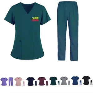 Scrubs Medical Uniform Top Pant Set