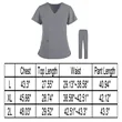 Scrubs Medical Uniform Top Pant Set | https://www.bestnamebadges.com