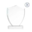 Scudo Shield VividPrint™ Award on Alberton Base - White | https://www.bestnamebadges.com