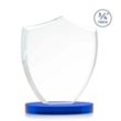Scudo Shield on Alberton Base - Blue | https://www.bestnamebadges.com