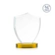 Scudo Shield on Alberton Base - Gold | https://www.bestnamebadges.com