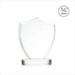 Scudo Shield on Alberton Base - Clear | https://www.bestnamebadges.com