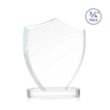 Scudo Shield on Alberton Base - Clear | https://www.bestnamebadges.com