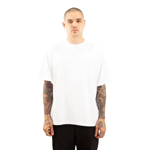 Shaka Wear Men's Garment Dyed Reverse T-Shirt