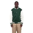 Shaka Wear Men's Letterman Jacket | https://www.bestnamebadges.com