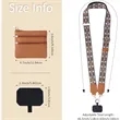 Phone Lanyard Adjustable Wallet Crossbody | https://www.bestnamebadges.com