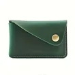 Slim Credit Card Case Holder Compact Leather Wallet | https://www.bestnamebadges.com