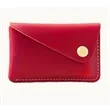 Slim Credit Card Case Holder Compact Leather Wallet | https://www.bestnamebadges.com
