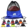 Large Waterproof Basketball Storage Drawstring Bag Gym Backp | https://www.bestnamebadges.com