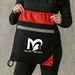 Trailblazer Drawstring Bag | https://www.bestnamebadges.com