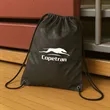Shenandoah Heather Drawstring Bag | https://www.bestnamebadges.com