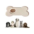 Dog Food Mat Anti-Slip Silicone | https://www.bestnamebadges.com