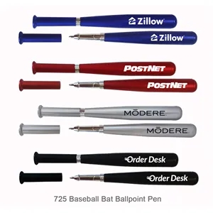 Popular!... Baseball Bat Shape Ballpoint Custom Pens