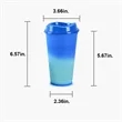 16oz Thermal Color Changing Cup | https://www.bestnamebadges.com