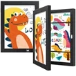 Changeable Front Opening Kids Artwork Frames | https://www.bestnamebadges.com