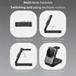 Foldable Magnetic 3 in 1 Fast Wireless Charger | https://www.bestnamebadges.com