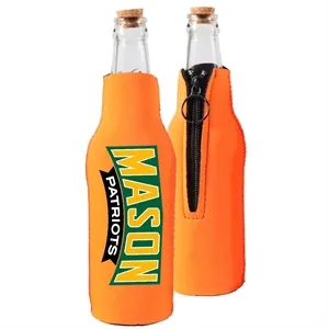 12 Oz. Neoprene Collapsible Sublimated Bottle Cooler | https://www.bestnamebadges.com