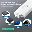 USB Rechargeable Book Reading Light Portable Booklight | https://www.bestnamebadges.com
