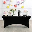 Spandex Tablecloth 6FT Stretch Table Cover | https://www.bestnamebadges.com
