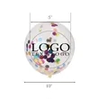 Transparent Latex Confetti Balloons | https://www.bestnamebadges.com