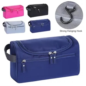 Hanging Travel Toiletry Bag Cosmetic Makeup Organizer | https://www.bestnamebadges.com