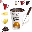 Chocolate Fondue Mug Set | https://www.bestnamebadges.com