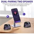 Portable Mini Bluetooth Speaker with Phone Stand | https://www.bestnamebadges.com