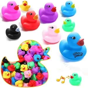 Mini Rubber Ducks Bathtub Toys  | https://www.bestnamebadges.com
