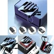 5000mAh Power Bank With 4 Built-In Cables & LED Flashlight | https://www.bestnamebadges.com