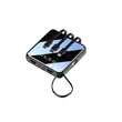 5000mAh Power Bank With 4 Built-In Cables & LED Flashlight | https://www.bestnamebadges.com