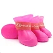 The pet rain boots | https://www.bestnamebadges.com
