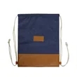 Blank Polyester Drawstring Backpack | https://www.bestnamebadges.com