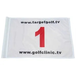 Golf Course Flag - Double Sided with Pin Tube Sleeve