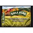 Golf Course Flag, PREMIUM, Double Side Tube Style | https://www.bestnamebadges.com