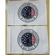 Mini Golf Course Flag Double Sided 6" x 8" Tube Style | https://www.bestnamebadges.com
