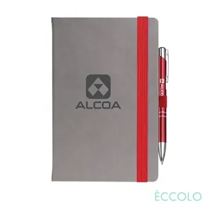 Eccolo® Salsa Journal/Clicker Pen - (M) | https://www.bestnamebadges.com