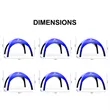 AirDome Inflatable Tent 10'X10' With Full Dye Sublimated Top | https://www.bestnamebadges.com