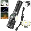 Strong Light Long-Range Flashlight Aluminum Alloy Magnetic | https://www.bestnamebadges.com