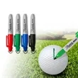Golf Marker With Bullet Clip Tip | https://www.bestnamebadges.com
